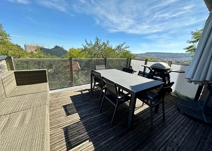 La Terrasse Du Belvedere-Appartement 3 Chambres-Nancy- Avec Stationnement